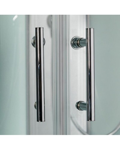 Душевая кабина WeltWasser WW500 Halle 1001 100x100 10000003240 профиль Хром стекло прозрачное