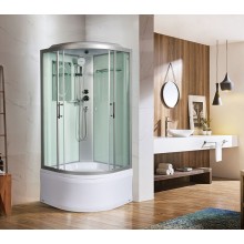 Душевая кабина WeltWasser WW500 Halle 902 90x90 10000003242 профиль Хром стекло прозрачное