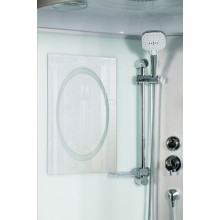 Душевая кабина WeltWasser WW500 Halle 902 90x90 10000003242 профиль Хром стекло прозрачное