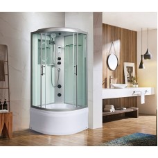 Душевая кабина WeltWasser WW500 Halle 804 80x80 10000003247 профиль Хром стекло прозрачное