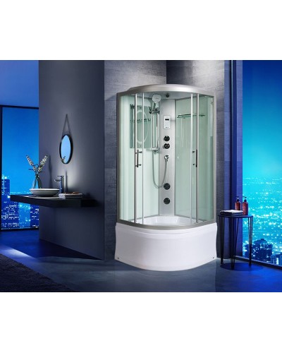 Душевая кабина WeltWasser WW500 Halle 804 80x80 10000003247 профиль Хром стекло прозрачное