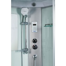 Душевая кабина WeltWasser WW500 Halle 804 80x80 10000003247 профиль Хром стекло прозрачное