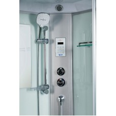 Душевая кабина WeltWasser WW500 Halle 804 80x80 10000003247 профиль Хром стекло прозрачное