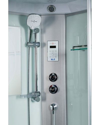 Душевая кабина WeltWasser WW500 Halle 804 80x80 10000003247 профиль Хром стекло прозрачное