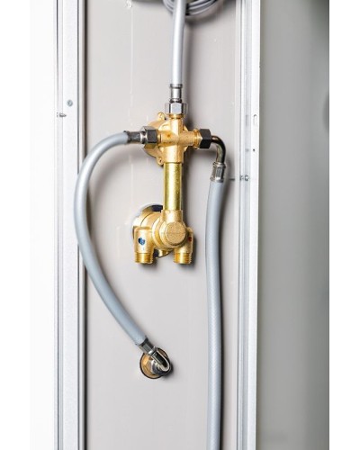 Душевая кабина WeltWasser WW500 Halle 804 80x80 10000003247 профиль Хром стекло прозрачное