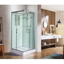 Душевая кабина WeltWasser WW500 Laine 901 90x90 10000003259 профиль Хром стекло прозрачное