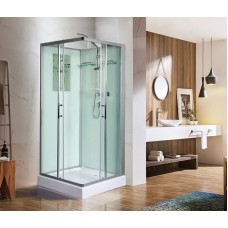 Душевая кабина WeltWasser WW500 Laine 901 90x90 10000003259 профиль Хром стекло прозрачное