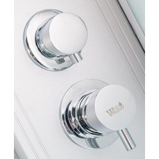 Душевая кабина WeltWasser WW500 Laine 1002 100x100 10000003263 профиль Хром стекло прозрачное