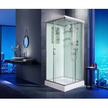 Душевая кабина WeltWasser WW500 Laine 904 90x90 10000003268 профиль Хром стекло прозрачное