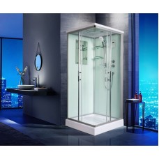 Душевая кабина WeltWasser WW500 Laine 904 90x90 10000003268 профиль Хром стекло прозрачное