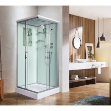 Душевая кабина WeltWasser WW500 Laine 904 90x90 10000003268 профиль Хром стекло прозрачное