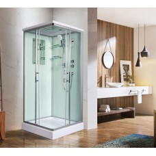 Душевая кабина WeltWasser WW500 Laine 904 90x90 10000003268 профиль Хром стекло прозрачное