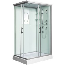 Душевая кабина WeltWasser WW500 Laine 1204 120x90 10000003273 профиль Хром стекло прозрачное