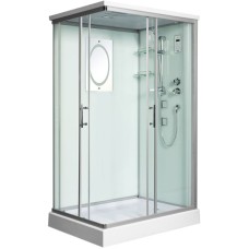 Душевая кабина WeltWasser WW500 Laine 1204 120x90 10000003273 профиль Хром стекло прозрачное