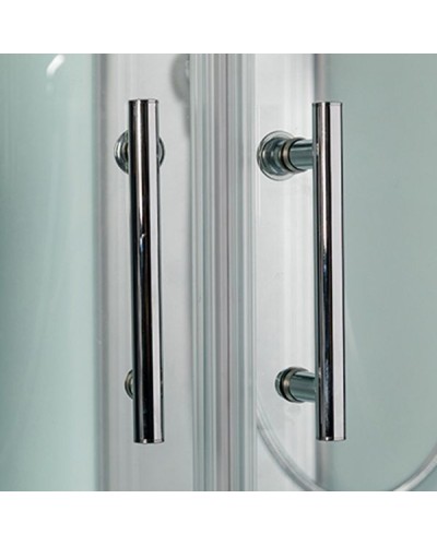 Душевая кабина WeltWasser WW500 Laine 1204 120x90 10000003273 профиль Хром стекло прозрачное