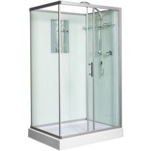 Душевая кабина WeltWasser WW500 Laine 1211 120x90 10000003274 профиль Хром стекло прозрачное