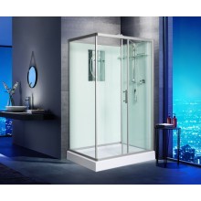 Душевая кабина WeltWasser WW500 Laine 1211 120x90 10000003274 профиль Хром стекло прозрачное