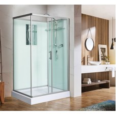 Душевая кабина WeltWasser WW500 Laine 1211 120x90 10000003274 профиль Хром стекло прозрачное