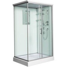 Душевая кабина WeltWasser WW500 Laine 1214 120x90 10000003277 профиль Хром стекло прозрачное