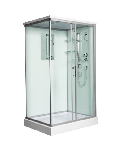 Душевая кабина WeltWasser WW500 Laine 1214 120x90 10000003277 профиль Хром стекло прозрачное