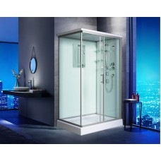 Душевая кабина WeltWasser WW500 Laine 1214 120x90 10000003277 профиль Хром стекло прозрачное