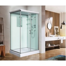 Душевая кабина WeltWasser WW500 Laine 1214 120x90 10000003277 профиль Хром стекло прозрачное