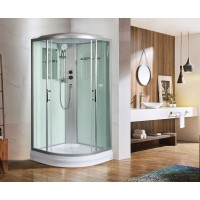 Душевая кабина WeltWasser WW500 Werra 802 80x80 10000003225 профиль Хром стекло прозрачное