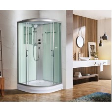 Душевая кабина WeltWasser WW500 Werra 902 90x90 10000003226 профиль Хром стекло прозрачное