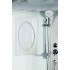 Душевая кабина WeltWasser WW500 Werra 1002 100x100 10000003227 профиль Хром стекло прозрачное