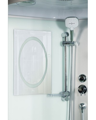 Душевая кабина WeltWasser WW500 Werra 1002 100x100 10000003227 профиль Хром стекло прозрачное