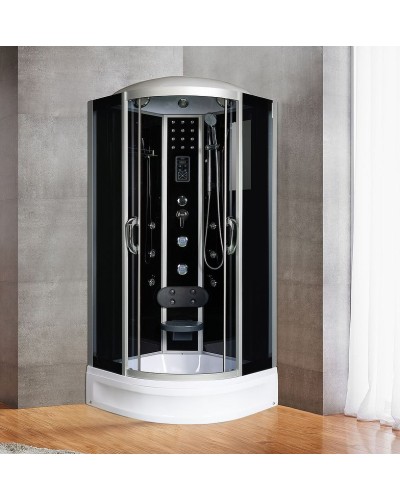 Душевая кабина River Temza 90x90 ТН 10000001290 с поддоном