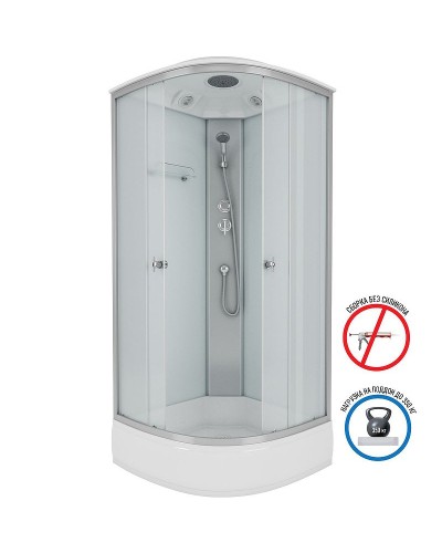 Душевая кабина Niagara Eco 90х90 NG-3304-14 без гидромассажа