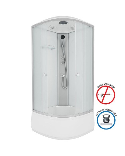 Душевая кабина Niagara Eco 100х100 NG-7309-14 без гидромассажа