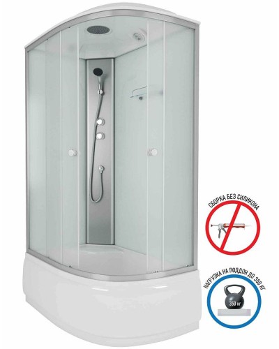 Душевая кабина Niagara Eco NG-7310-14L 120х80 без гидромассажа