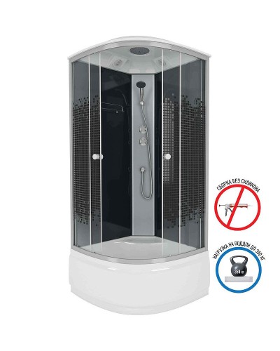 Душевая кабина Niagara Eco 100х100 NG-7509-14 без гидромассажа