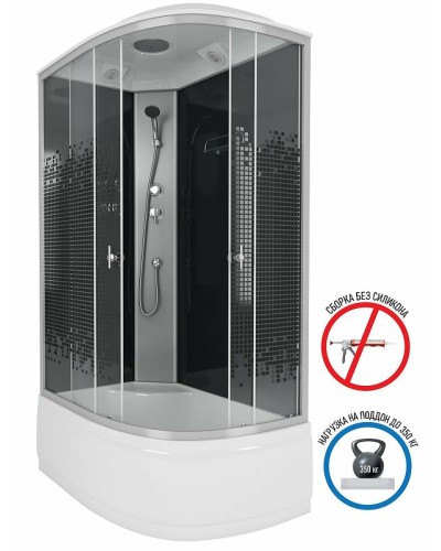 Душевая кабина Niagara Eco NG-7510-14L 120х80 без гидромассажа