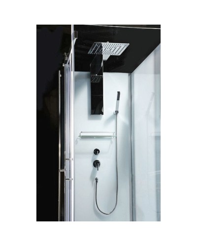 Душевая кабина Orans 120x80 8629ed0 профиль Хром задние стенки Белые