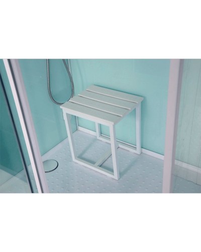 Душевая кабина Orans 90x100 86120s0 с баней профиль Белый задние стенки Белые