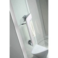 Душевая кабина Orans 130x130 89106w0 с баней профиль Белый задние стенки Белые