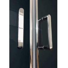 Душевая кабина Royal Bath HP 80х80 RB80HP6-BT-CH стекло прозрачное задняя стенка Черная