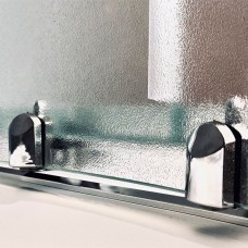 Душевая кабина Royal Bath HP 80х80 RB80HP6-WC-CH стекло матовое задняя стенка Белая