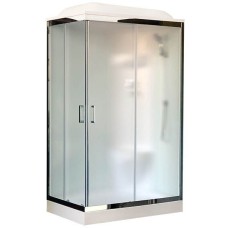 Душевая кабина Royal Bath HP 120х80 RB8120HP6-WC-CH-R стекло матовое задняя стенка Белая