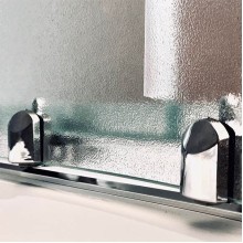 Душевая кабина Royal Bath HP 120х80 RB8120HP6-WT-CH-R стекло прозрачное задняя стенка Белая