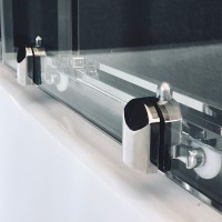 Душевой бокс Royal Bath ALP 150x100 RB150ALP-T-CH-R с гидромассажем стекло прозрачное задние стенки Белые