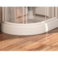 Душевая кабина Radomir Гранд 123x93 R 1-05-1-2-0-1160 профиль Белый стекло прозрачное