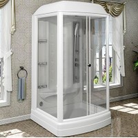 Душевая кабина Radomir Диана 1 118x108 1-05-1-0-0-0640 профиль Белый стекло прозрачное