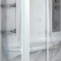 Душевая кабина Radomir Диана 3 140x108 1-05-1-0-0-0660 профиль Белый стекло прозрачное