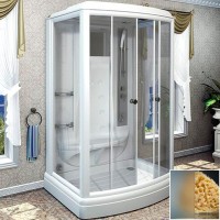 Душевая кабина Radomir Диана 3 140x108 1-05-1-0-0-0661 профиль Белый стекло матовое