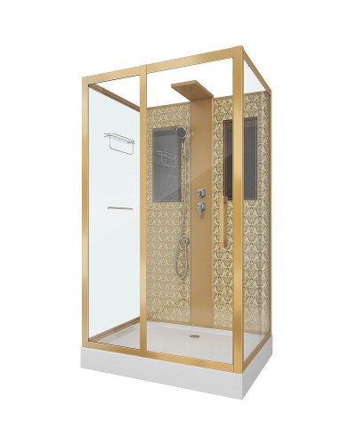 Душевая кабина Niagara Lux NG-7711GBK 120x90 без гидромассажа