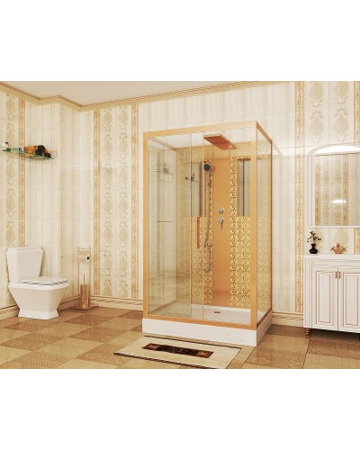 Душевая кабина Niagara Lux NG-7711GBK 120x90 без гидромассажа